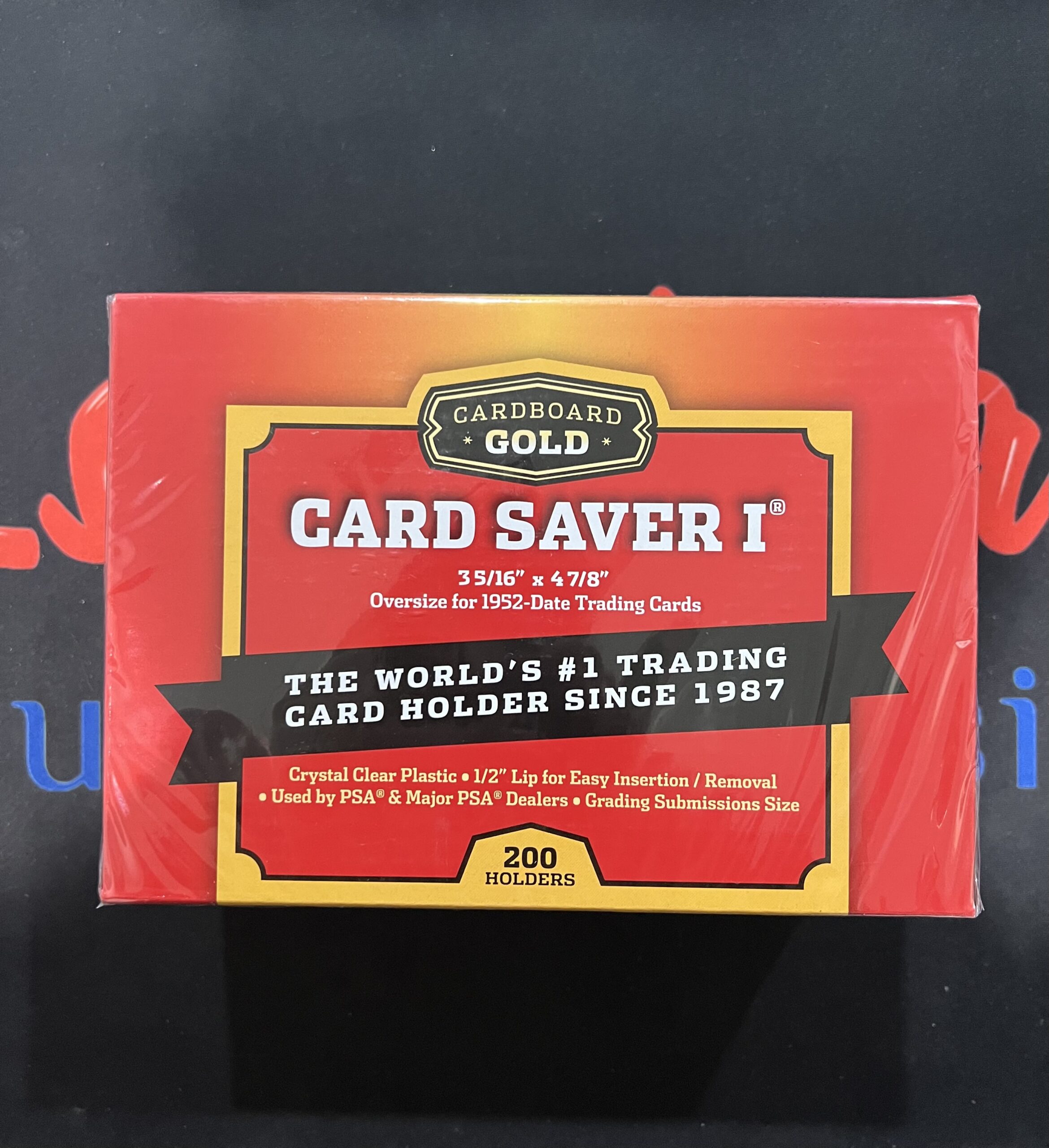 Card Saver 1 Semi Rigid Holder Box of 200